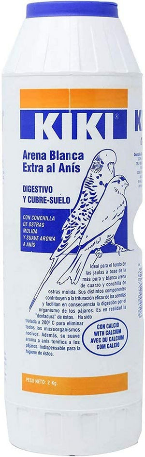 ARENA BLANCA AL ANIS KIKI 2KG