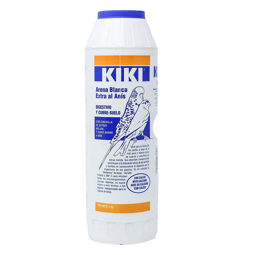 ARENA BLANCA AL ANIS KIKI 2KG