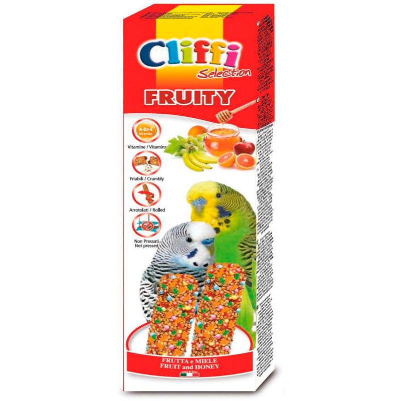 BARRITAS PERICO FRUITY 2 UDS 60GR CLIFFI