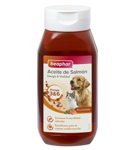 BEAPHAR ACEITE DE SALMON PERRO Y GATO 425ML
