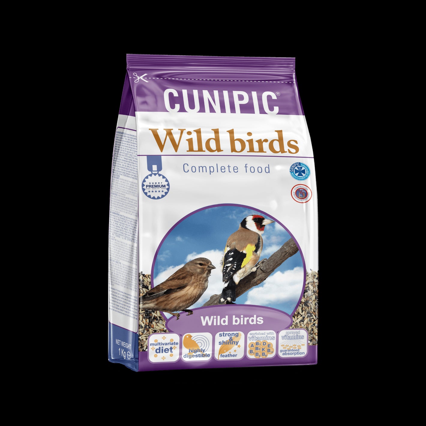 BOLSA CUNIPIC AVES SILVESTRES 1KG