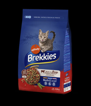 BREKKIES CAT MIX BUEY 3,5KG