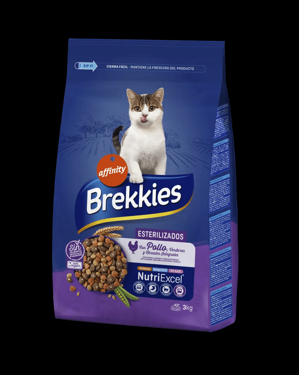 BREKKIES CAT STERILIZED 3KG