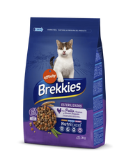 BREKKIES CAT STERILIZED 3KG