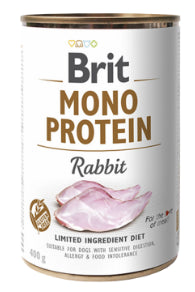 BRIT MONO PROTEIN CONEJO 400GR