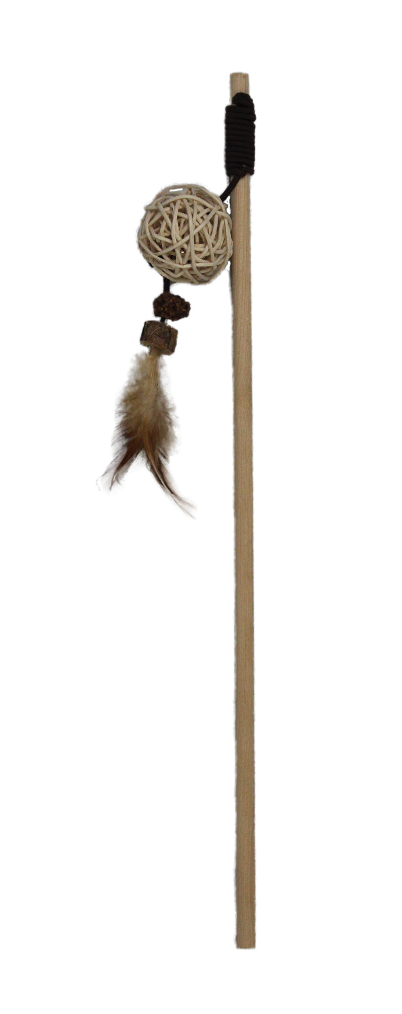 CAÑA DE PESCAR Y PELOTA NATURAL 40/4