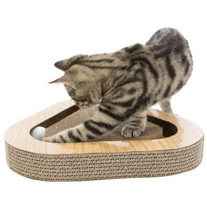 CARTÓN RASCADOR 5CM MARRÓN