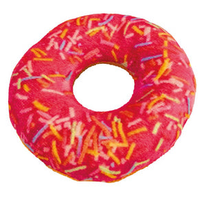 CAT TOY BAKERY DONUT ROSA CATNIP 9CM