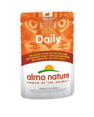 CAT WET DAILY BOCADITOS POLLO Y PATO 70GR