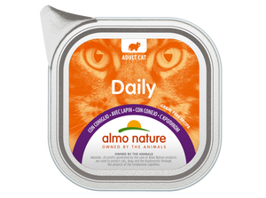 CAT WET DAILY GRAIN FREE MOUSSE CONEJO 100GR