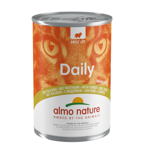 CAT WET DAILY GRAIN FREE MOUSSE PAVO 400GR