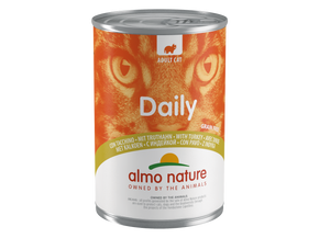 CAT WET DAILY GRAIN FREE MOUSSE PAVO 400GR