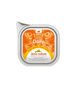 CAT WET DAILY GRAIN FREE MOUSSE POLLO 100GR