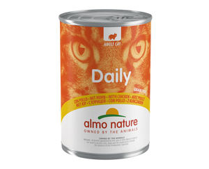 CAT WET DAILY GRAIN FREE MOUSSE POLLO 400GR