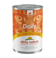 CAT WET DAILY GRAIN FREE MOUSSE POLLO 400GR