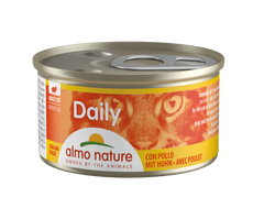 CAT WET DAILY GRAIN FREE MOUSSE POLLO 85GR