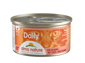CAT WET DAILY GRAIN FREE MOUSSE SALMON 85GR
