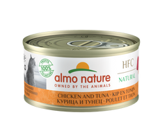 CAT WET HFC NATURAL POLLO Y ATUN 70GR