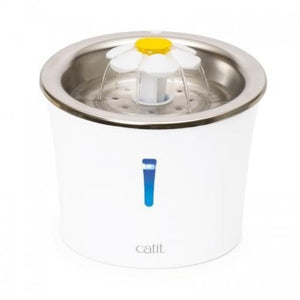 CATIT BEBEDERO FUENTE FLOR ACERO INOXIDABLE 3LTS