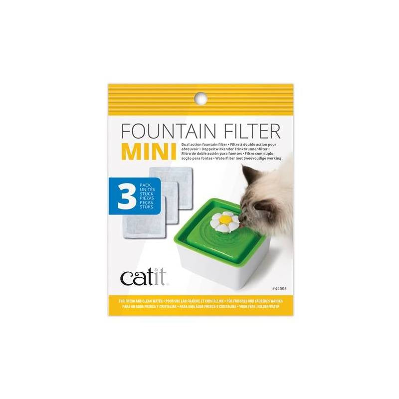 CATIT CARTUCHO MINI BEBEDERO FLOR 3PC