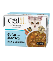 CATIT CUISINE GUISO CON MARISCO 95GR