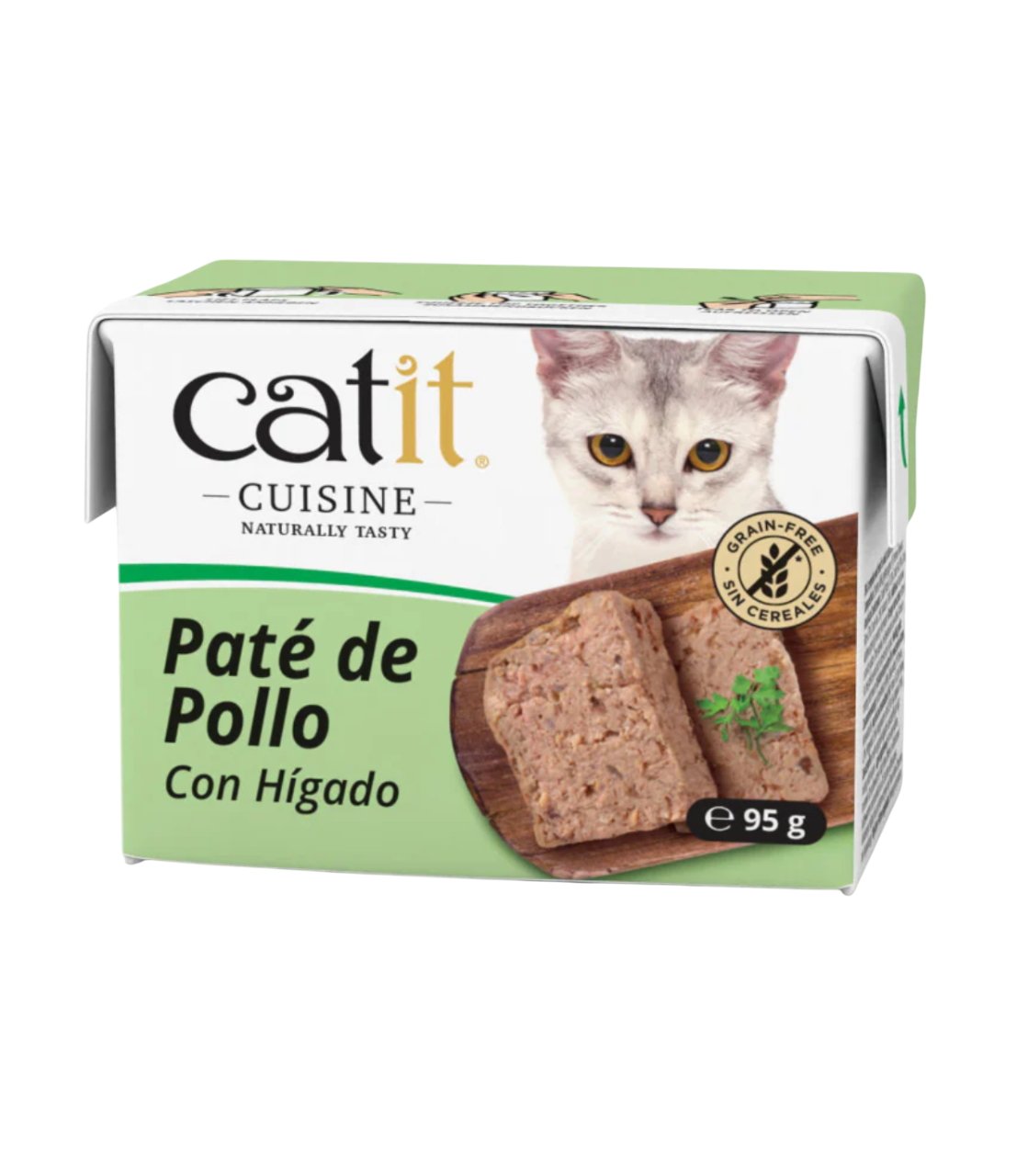 CATIT CUISINE PATE DE POLLO CON HIGADO 95GR