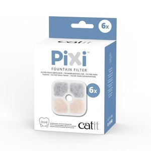 CATIT PIXI FILTRO PARA FUENTES 6 UNIDADES