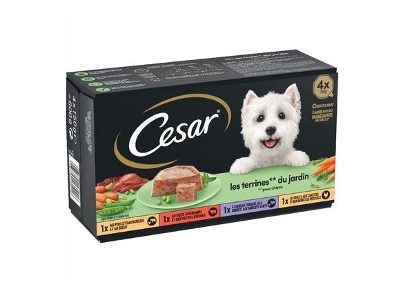 CESAR MULTIPACK RECETAS DE LA HUERTA 8X150GR