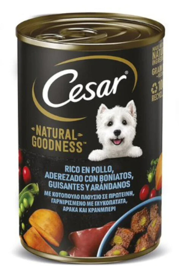 CESAR NATURAL LATA POLLO 400GR