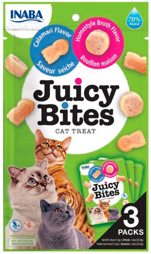 CHURU CAT JUICY BITES CALAMAR CALDO 3X11GR