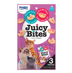 CHURU CAT JUICY BITES GAMBA MARISCO 3X11,3GR