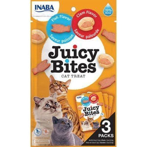 CHURU CAT JUICY BITES PESCADO ALMEJA 3X11,3GR
