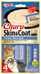 CHURU CAT SKIN&COAT RECETA DE ATUN 4X15GR