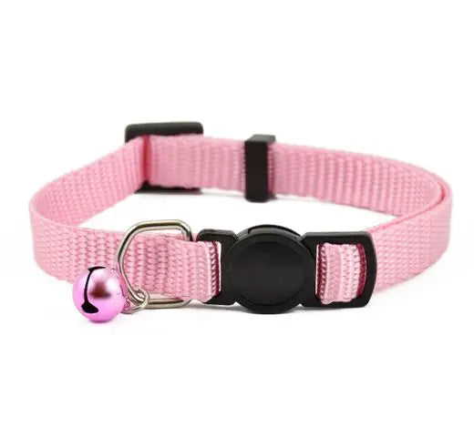 COLLAR GATO BASIC ROSA 10MMX22-33CM