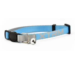 COLLAR GATO X-TRM NEON FLASH 10MMX22-33CM AZUL