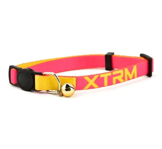 COLLAR GATO X-TRM NEON FLASH 10MMX22-33CM FUCSIA