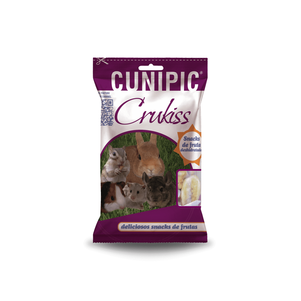 CRUKISS-SNACK DE FRUTA DESHIDRATADA
