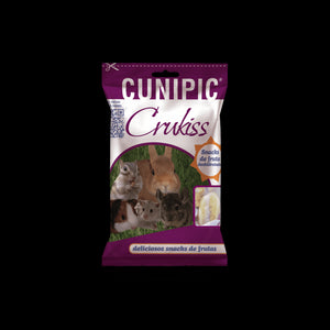 CRUKISS-SNACK DE FRUTA DESHIDRATADA