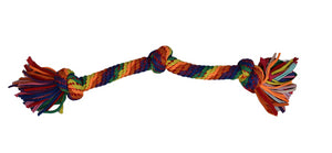 CUERDA ARCO-IRIS CON 3 NUDOS 63 CM