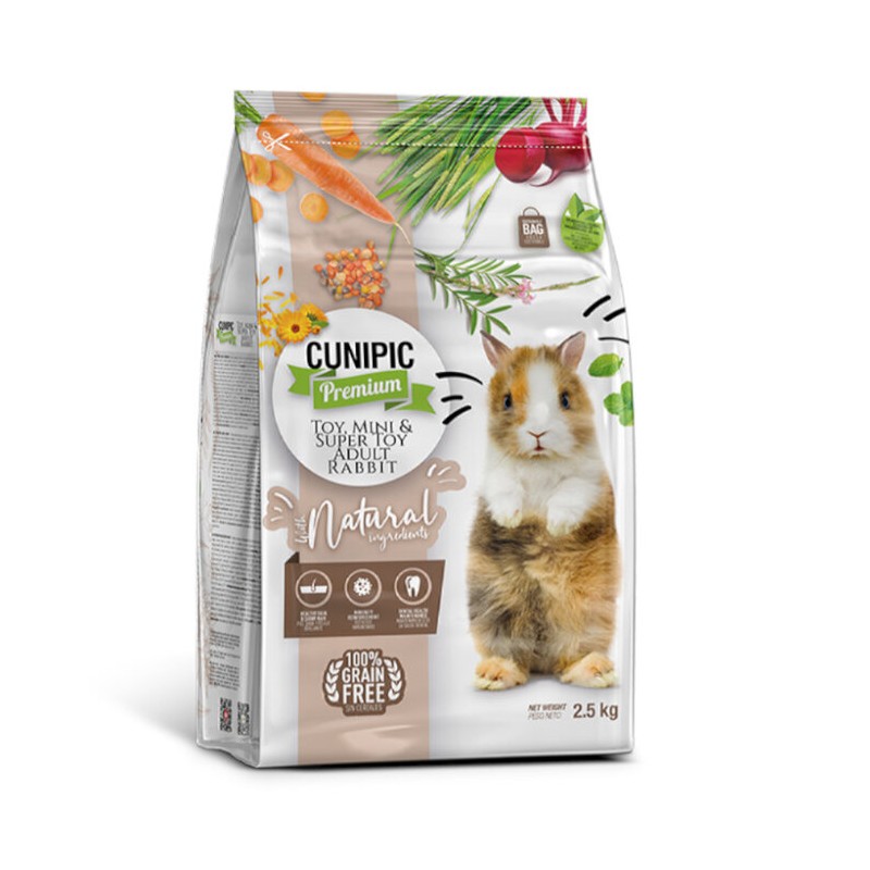 CONEJO TOY & MINI ADULT 2,5KG