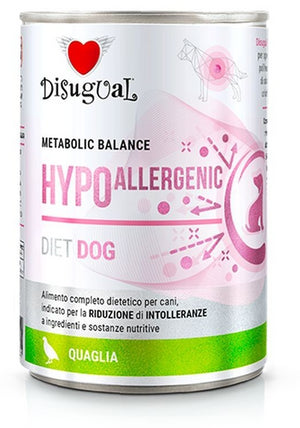 DIET DOG WET HYPOALLERGENIC CODORNIZ 400GR