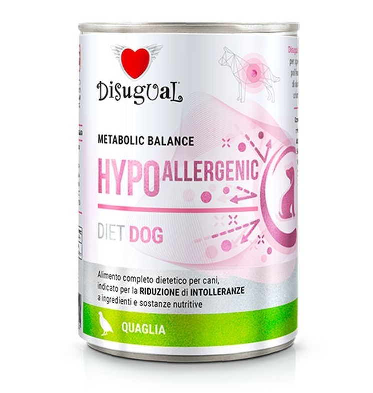 DIET DOG WET HYPOALLERGENIC CODORNIZ 400GR