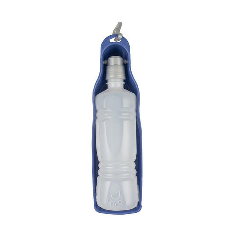 DUVO BEBEDERO DE VIAJE BOTELLA AZUL 500 ML