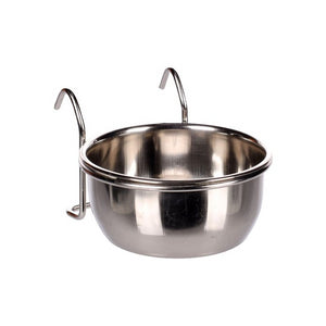 DUVO COMEDERO ACERO CON GANCHOS 15CM