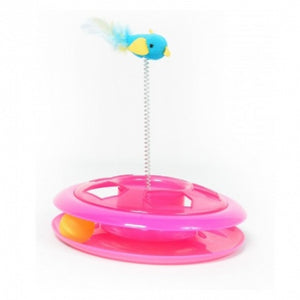 DUVO JUGUETE GATO HAPPY HOOP ROSA 27 CM