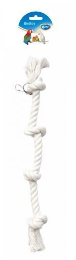 DUVO JUGUETE LORO CUERDA 4 NUDOS 50 CM