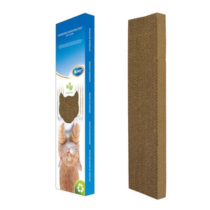 DUVO RASCADOR GATO CARTON CON CATNIP 50X13X6CM