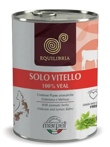 EQUILIBRIA DOG TERNERA 410GR