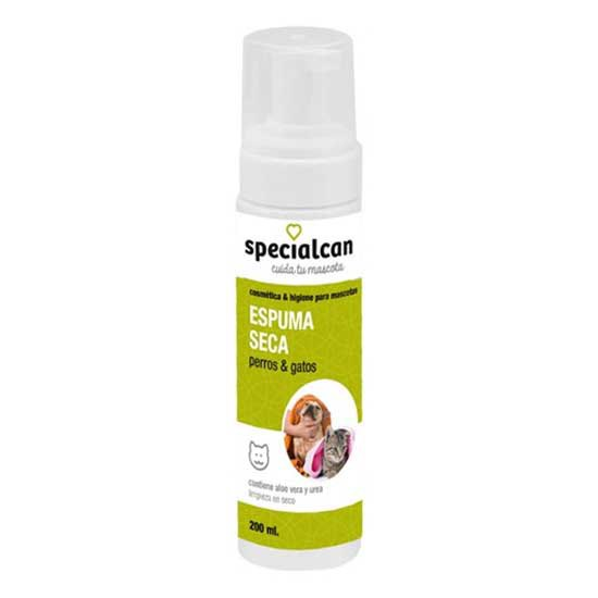 ESPUMA SECA PERROS Y GATOS SPECIALCAN 200ML