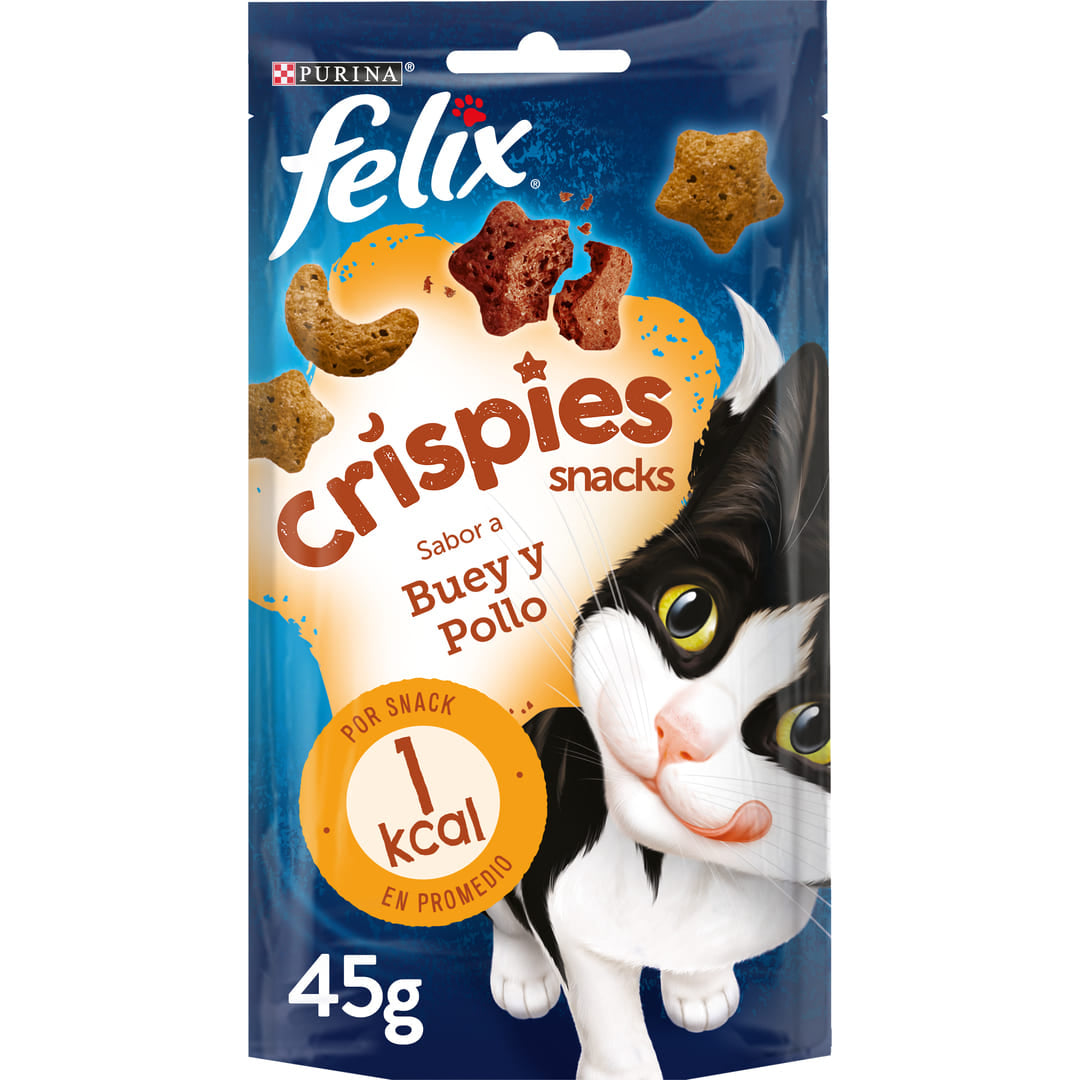 FELIX CRISPIES BUEY Y POLLO 45 GR